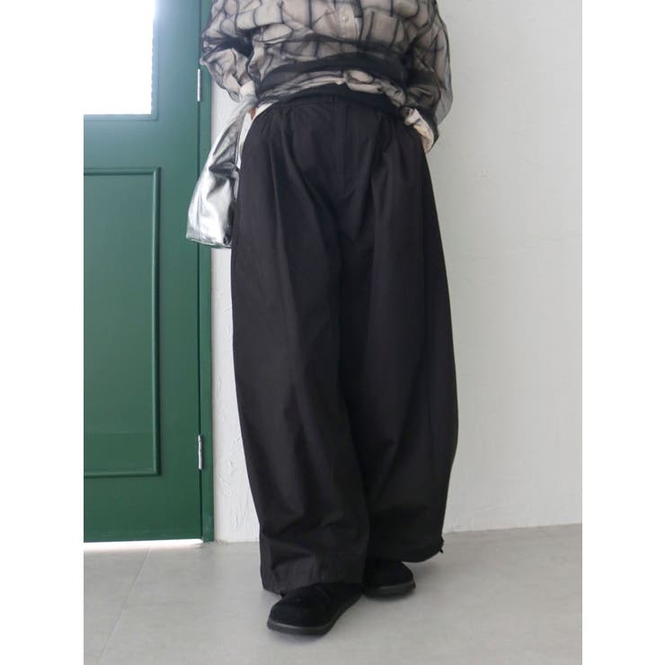 バレルレッグタックパンツ | Ungrid | 詳細画像24 