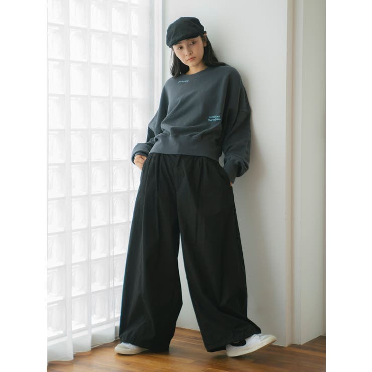 バレルレッグタックパンツ | Ungrid | 詳細画像8 