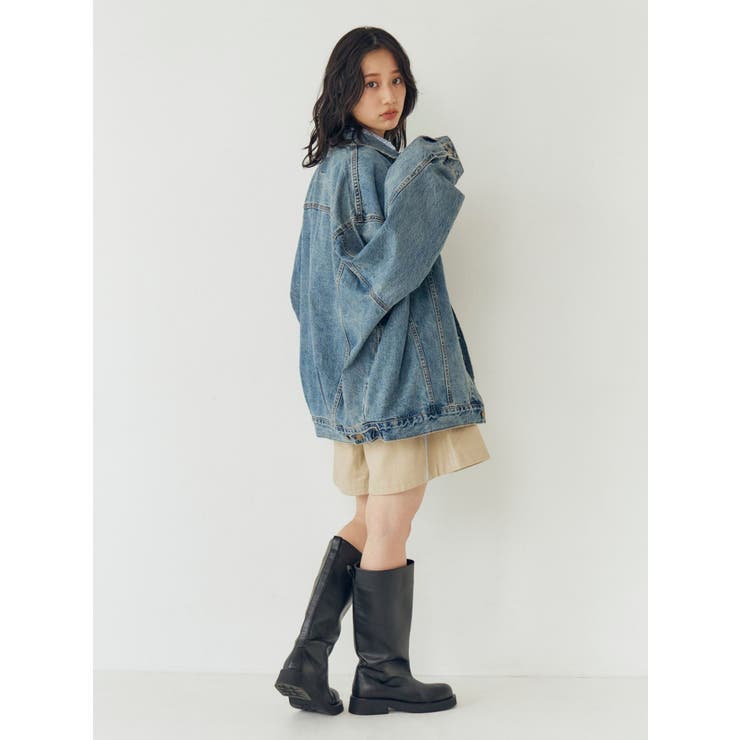 レイヤードデザインハーフパンツ | Ungrid | 詳細画像10 