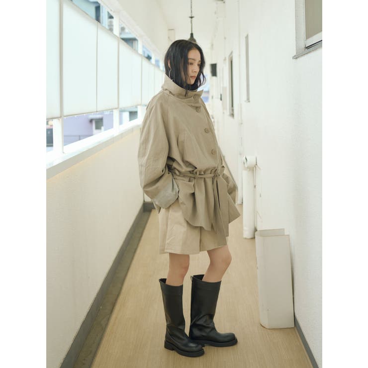 レイヤードデザインハーフパンツ | Ungrid | 詳細画像3 