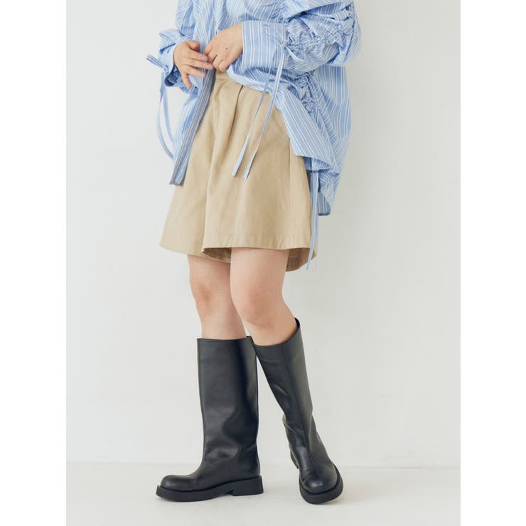 レイヤードデザインハーフパンツ | Ungrid | 詳細画像6 