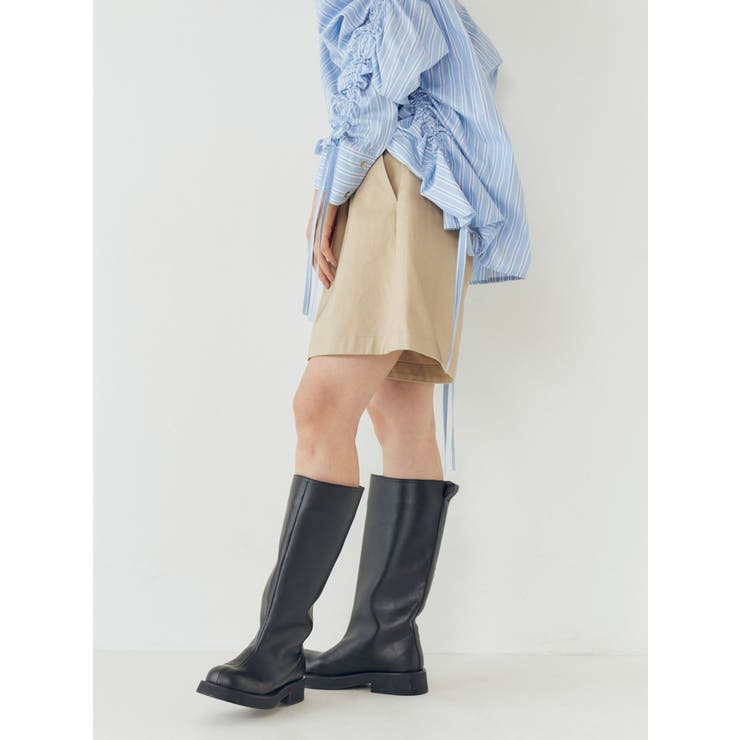 レイヤードデザインハーフパンツ | Ungrid | 詳細画像7 