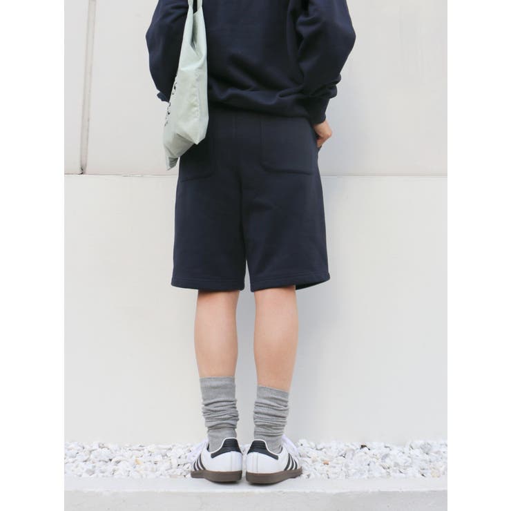 FRUIT OF THE LOOM別注 ロゴスウェットハーフパンツ | Ungrid | 詳細画像3 