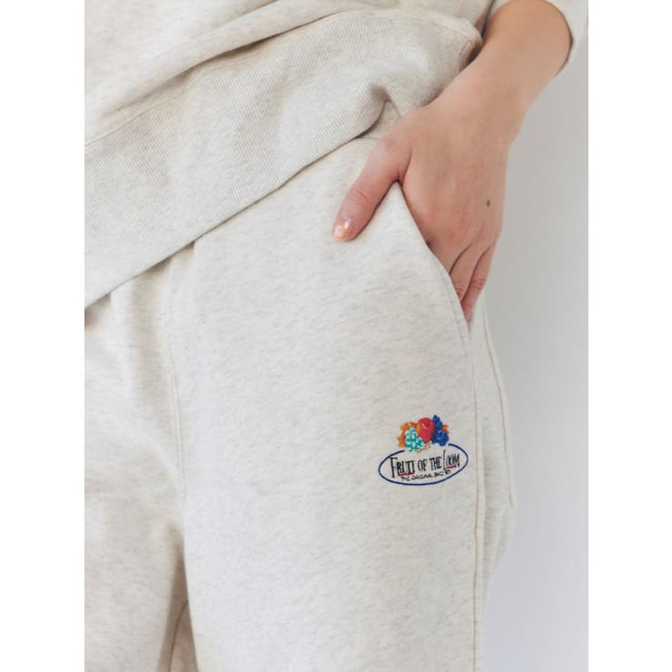 FRUIT OF THE LOOM別注 ロゴスウェットハーフパンツ | Ungrid | 詳細画像8 