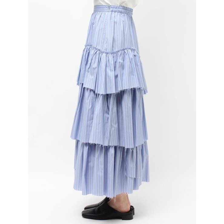 カットオフデザインラッフルスカート | Ungrid | 詳細画像20 