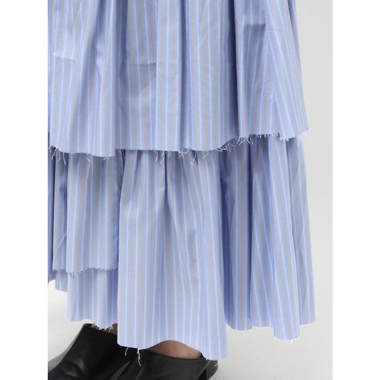 カットオフデザインラッフルスカート | Ungrid | 詳細画像23 