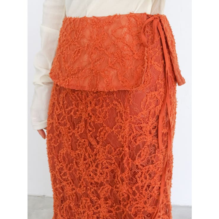 起毛レースマーメイドスカート | Ungrid | 詳細画像14 