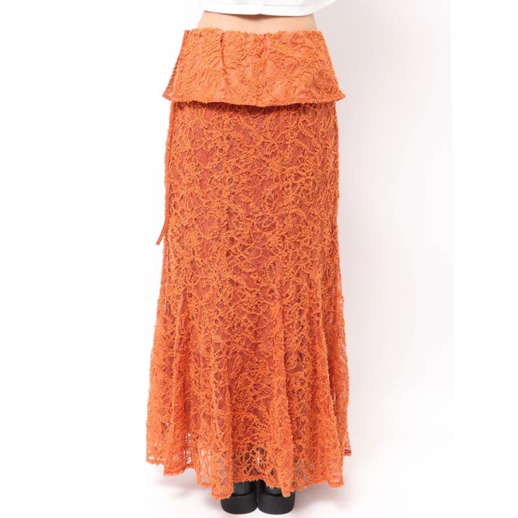 起毛レースマーメイドスカート | Ungrid | 詳細画像23 