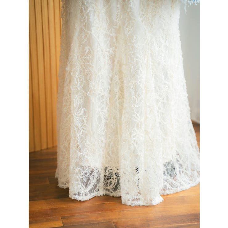 起毛レースマーメイドスカート | Ungrid | 詳細画像6 