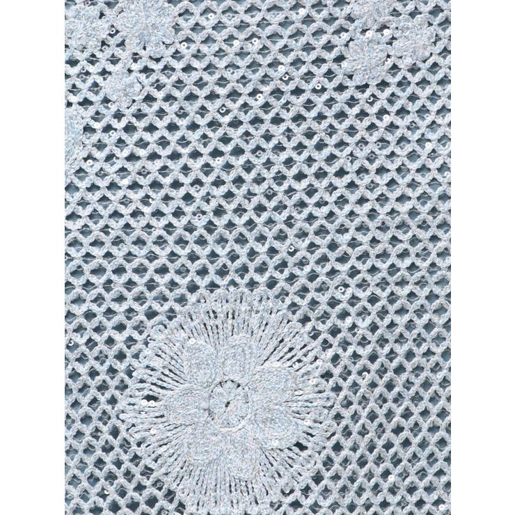 透かし編みスパンコールレイヤードスカート | Ungrid | 詳細画像11 