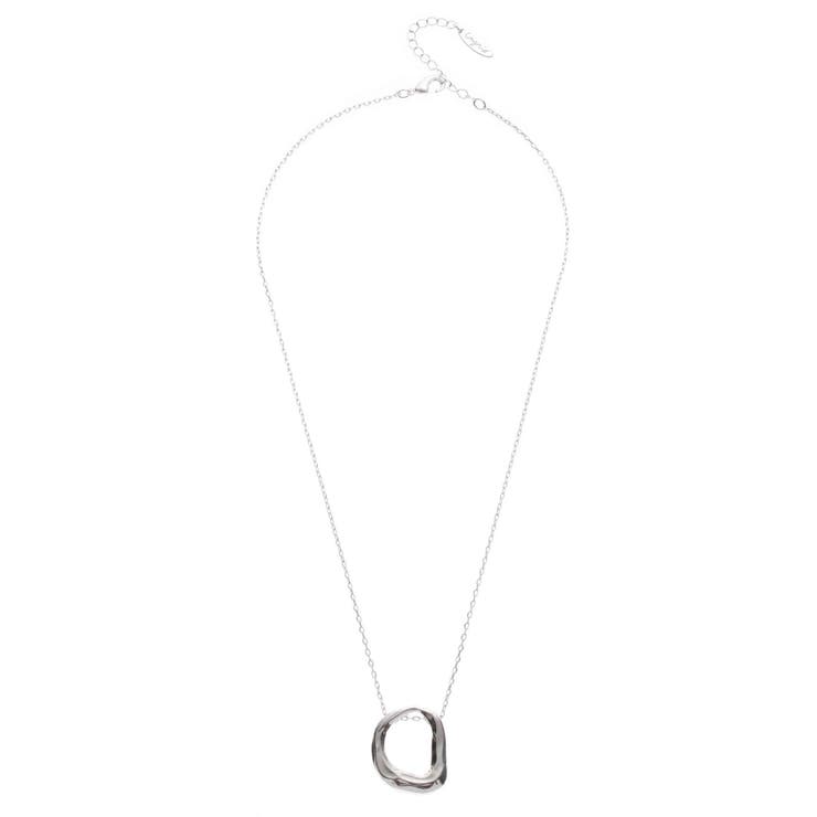 シルバー | ニュアンスモチーフネックレス | Ungrid