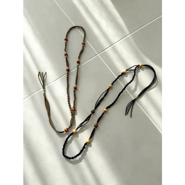 ウッドコンビネックレス | Ungrid | 詳細画像2 