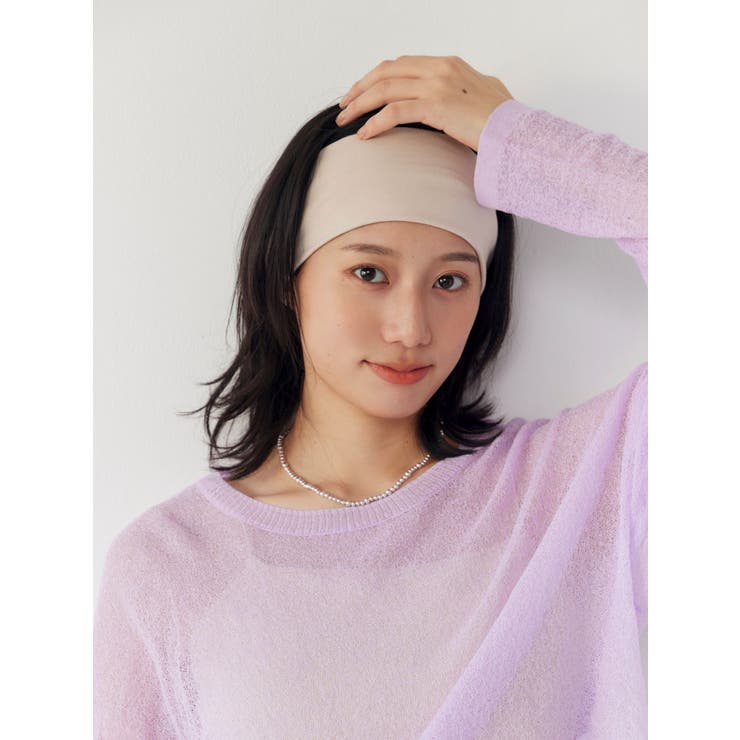 ベーシックワイドヘアバンド | Ungrid | 詳細画像1 