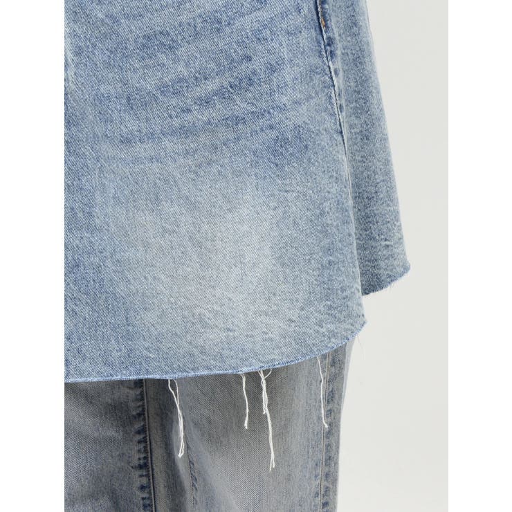 ポケットデザインデニムラップスカート | Ungrid | 詳細画像26 