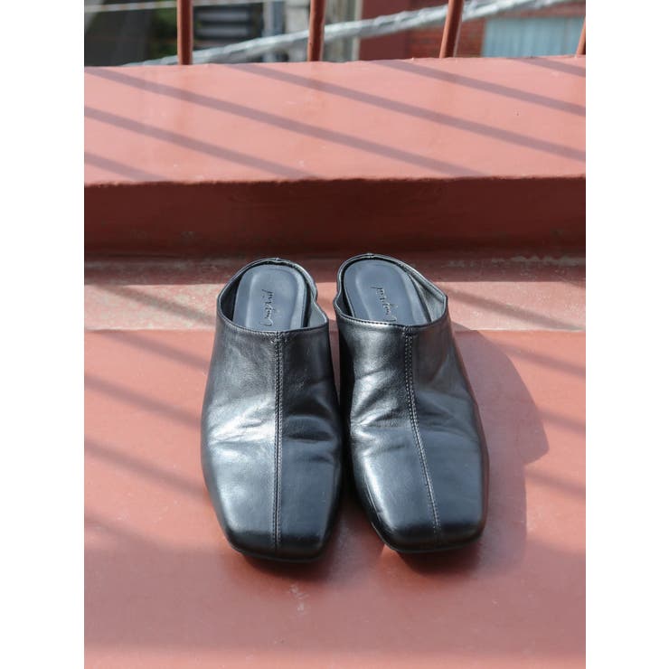 スクエアトゥヒールサンダル | Ungrid | 詳細画像1 