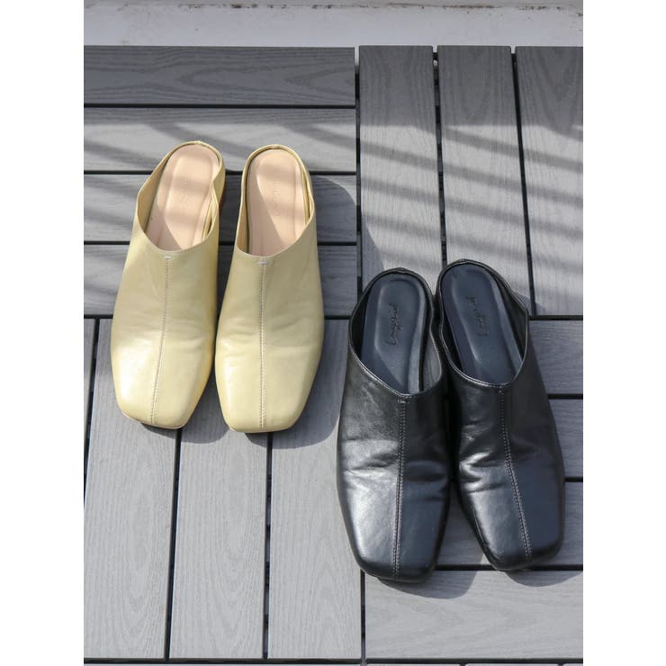 スクエアトゥヒールサンダル | Ungrid | 詳細画像2 