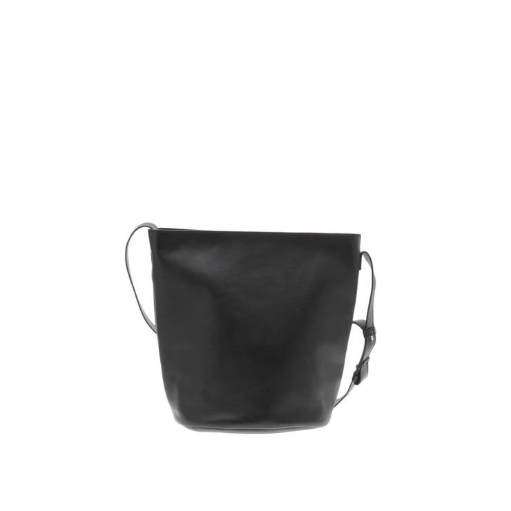 ブラック | レザーショルダーバッグ | Ungrid