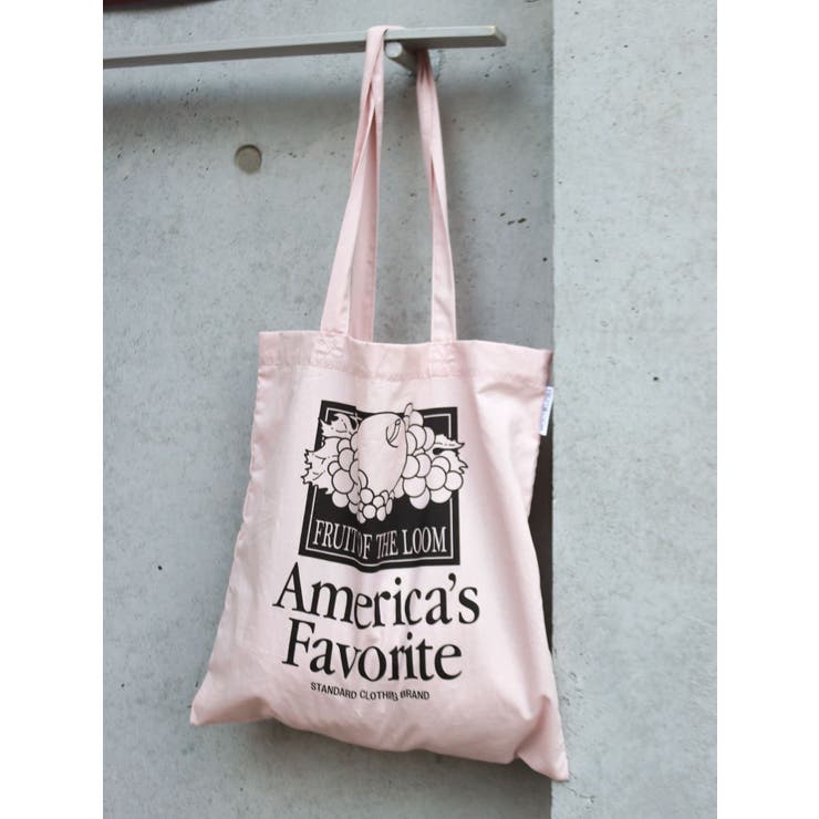 ピンク | FRUIT OF THE LOOM別注 ロゴトートBag | Ungrid