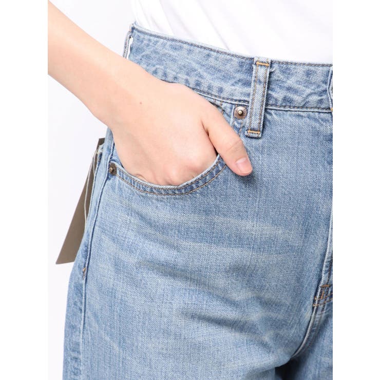 ハイウエストオーガニックコットンルーズデニム | Ungrid | 詳細画像13 