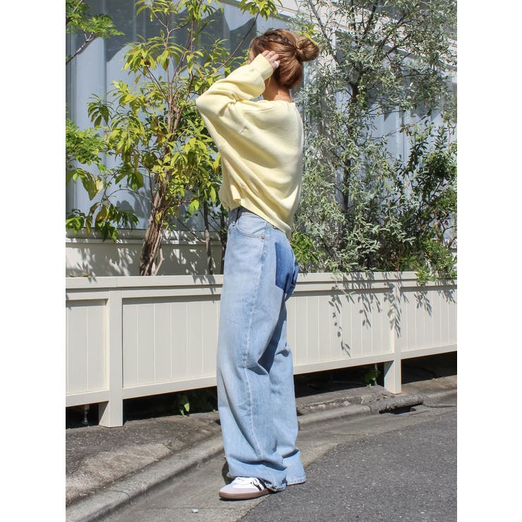 コットン混ショートルーズニット | Ungrid | 詳細画像20 