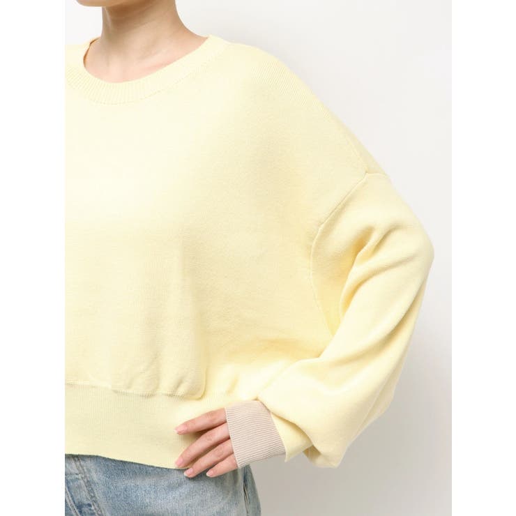 コットン混ショートルーズニット | Ungrid | 詳細画像25 