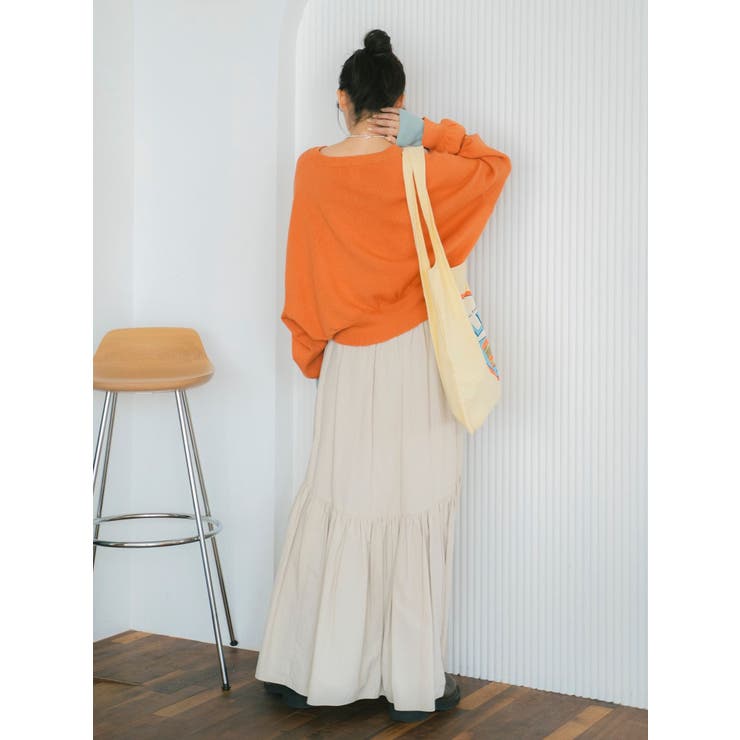 コットン混ショートルーズニット | Ungrid | 詳細画像7 