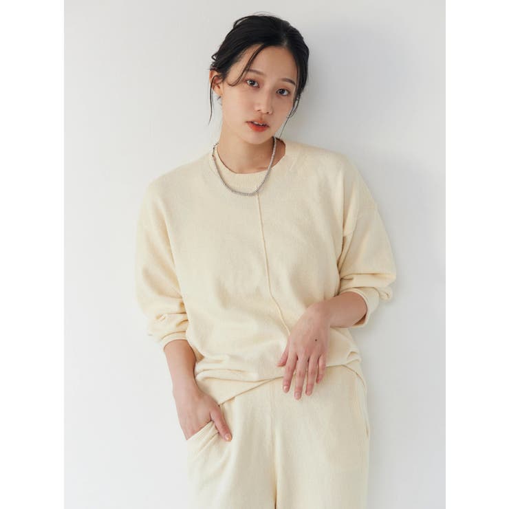 ミニループヤーンルーズニット | Ungrid | 詳細画像1 