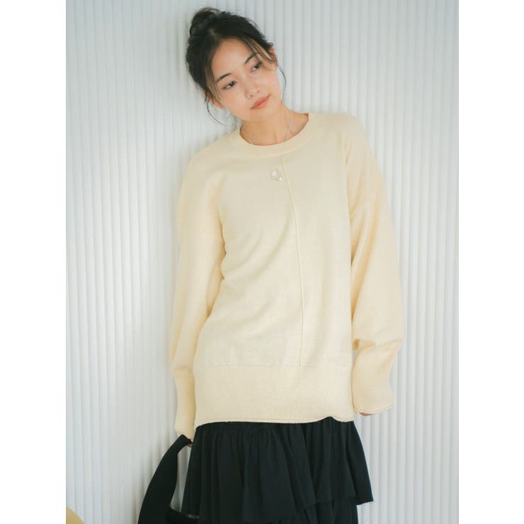 ミニループヤーンルーズニット | Ungrid | 詳細画像11 