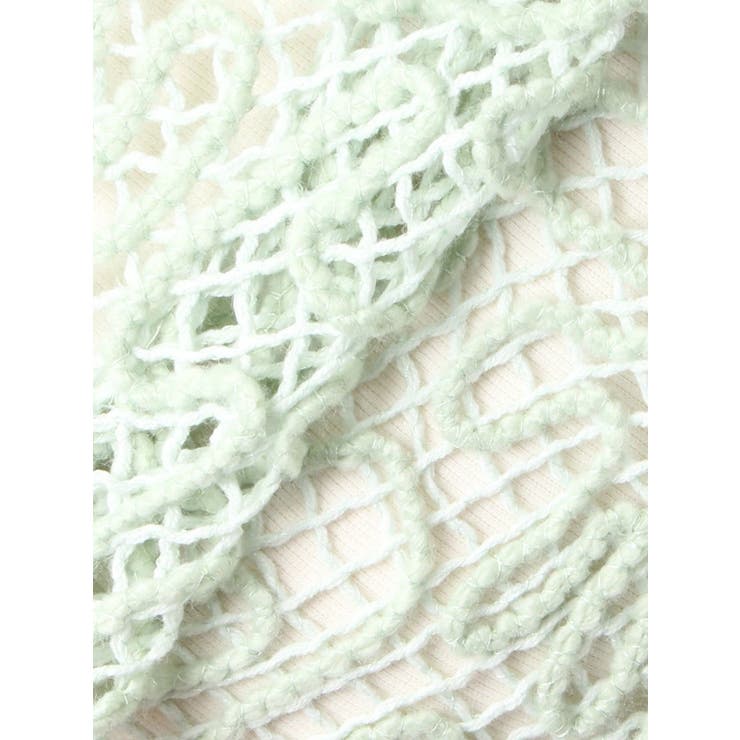 レーシー刺繍ルーズニット | Ungrid | 詳細画像13 