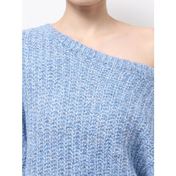オフショルラメルーズニット | Ungrid | 詳細画像6 
