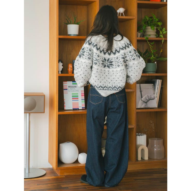 求心柄ルーズニット | Ungrid | 詳細画像10 