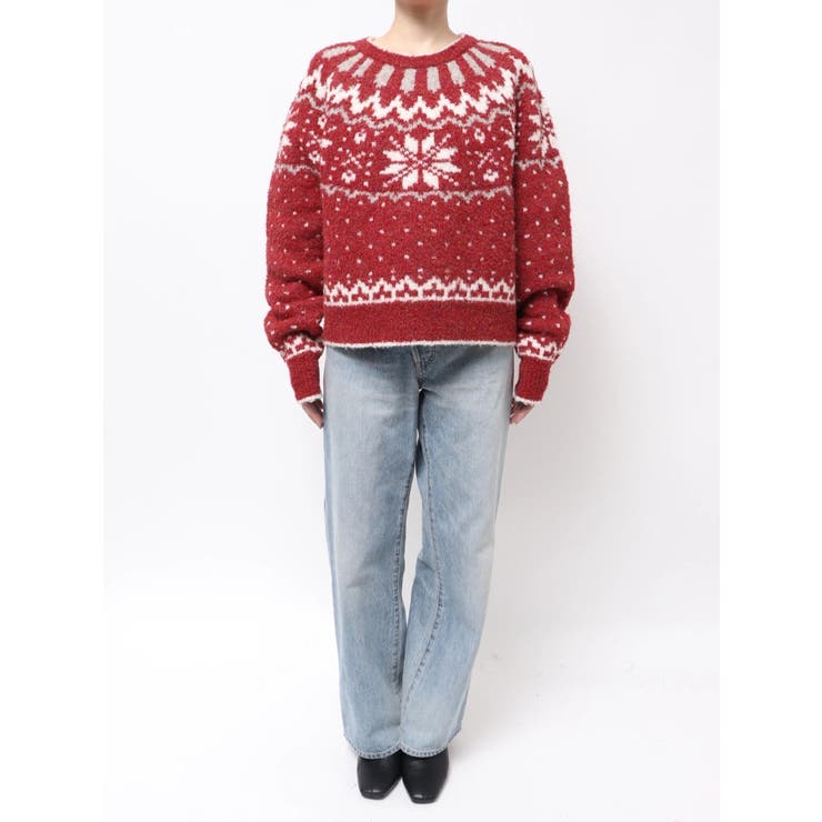 求心柄ルーズニット | Ungrid | 詳細画像35 