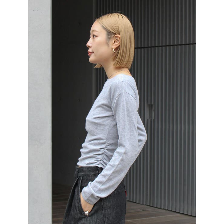 ギャザーデザインフィトニット | Ungrid | 詳細画像3 