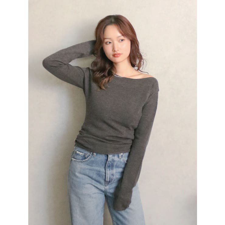 ギャザーデザインフィトニット | Ungrid | 詳細画像9 