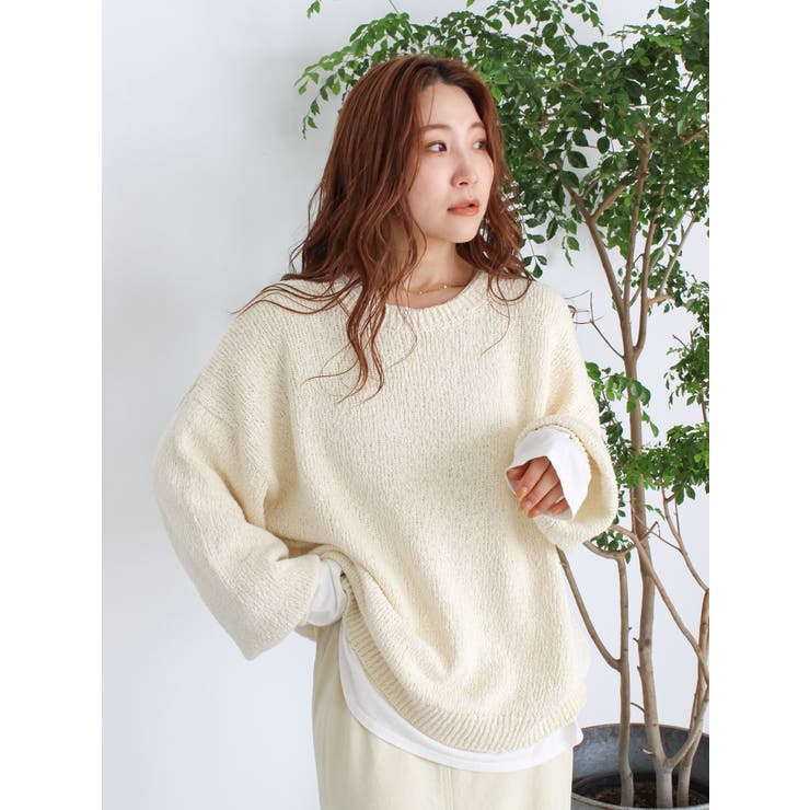 スラブルーズニット | Ungrid | 詳細画像10 