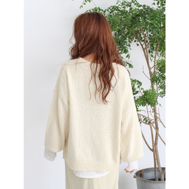 スラブルーズニット | Ungrid | 詳細画像11 