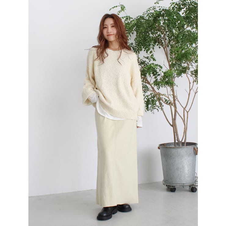 スラブルーズニット | Ungrid | 詳細画像12 