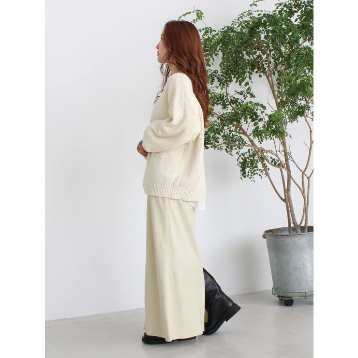 スラブルーズニット | Ungrid | 詳細画像13 