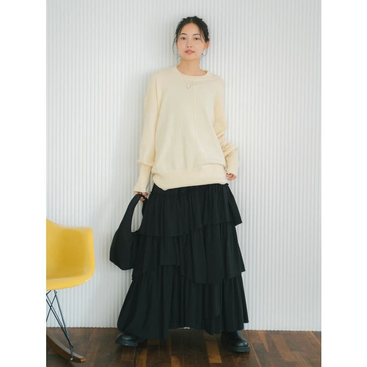 スラブルーズニット | Ungrid | 詳細画像7 