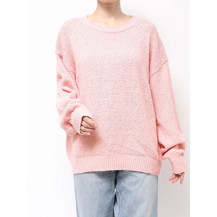 ピンク | スラブルーズニット | Ungrid