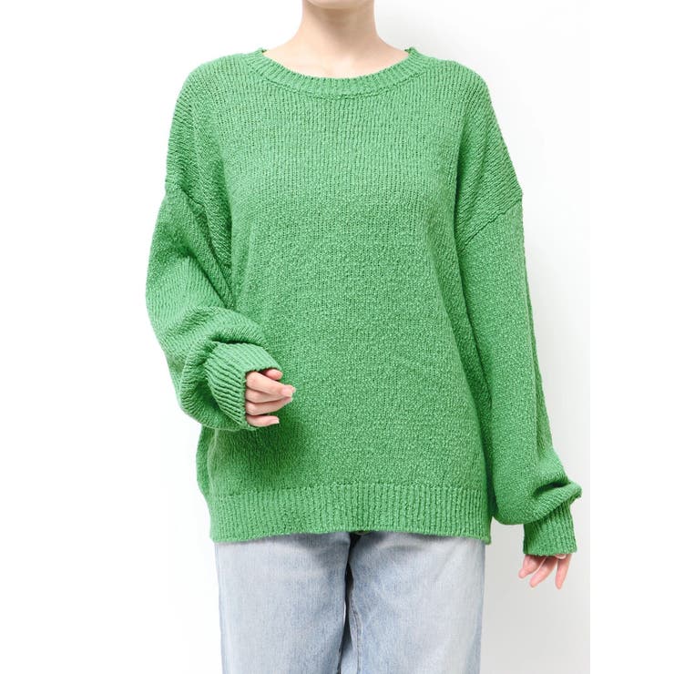 グリーン | スラブルーズニット | Ungrid