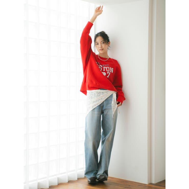 ルーズシルエットロゴスウェット | Ungrid | 詳細画像11 