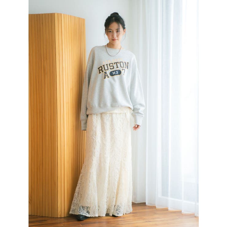 ルーズシルエットロゴスウェット | Ungrid | 詳細画像16 