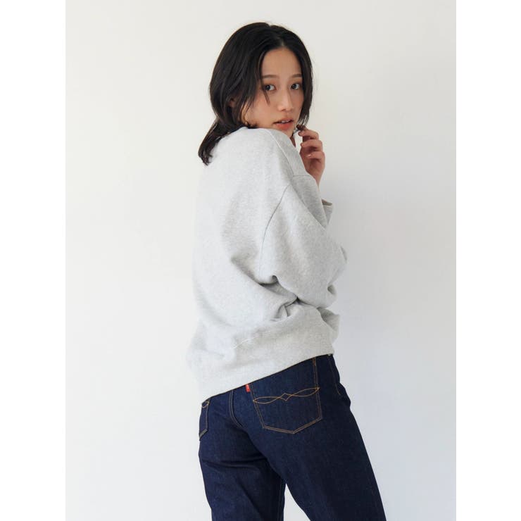 ルーズシルエットロゴスウェット | Ungrid | 詳細画像3 