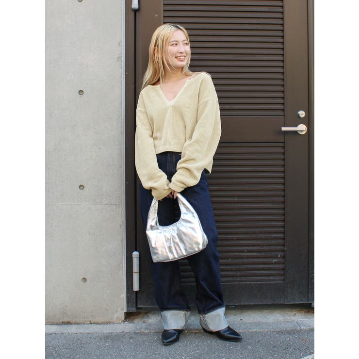 モールダブルフェイスロングスリーブTee | Ungrid | 詳細画像11 