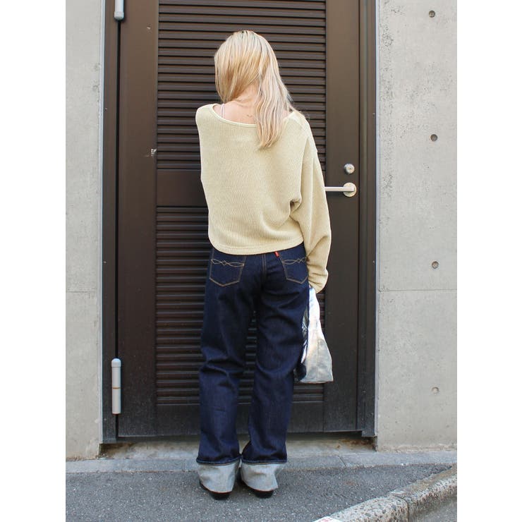 モールダブルフェイスロングスリーブTee | Ungrid | 詳細画像12 