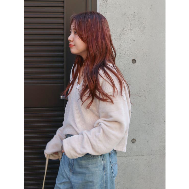 モールダブルフェイスロングスリーブTee | Ungrid | 詳細画像14 