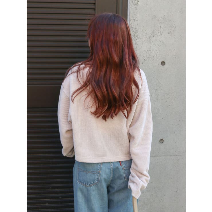 モールダブルフェイスロングスリーブTee | Ungrid | 詳細画像15 