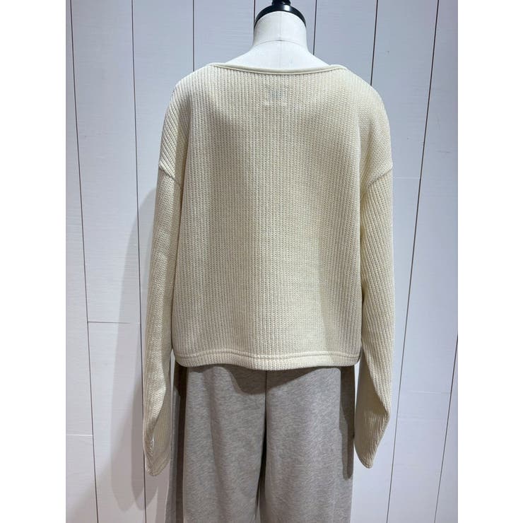 モールダブルフェイスロングスリーブTee | Ungrid | 詳細画像19 