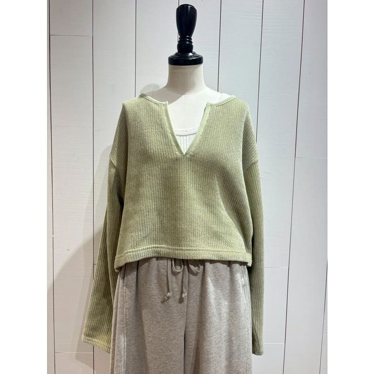 モールダブルフェイスロングスリーブTee | Ungrid | 詳細画像22 